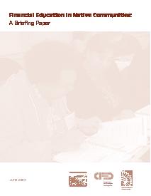 Financial Education in Native Communities: A Briefing Paper