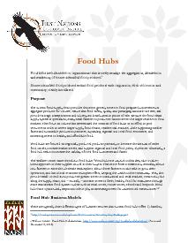 Fact Sheet #5 Food Hubs