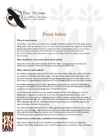 Fact Sheet #7 Food Safety