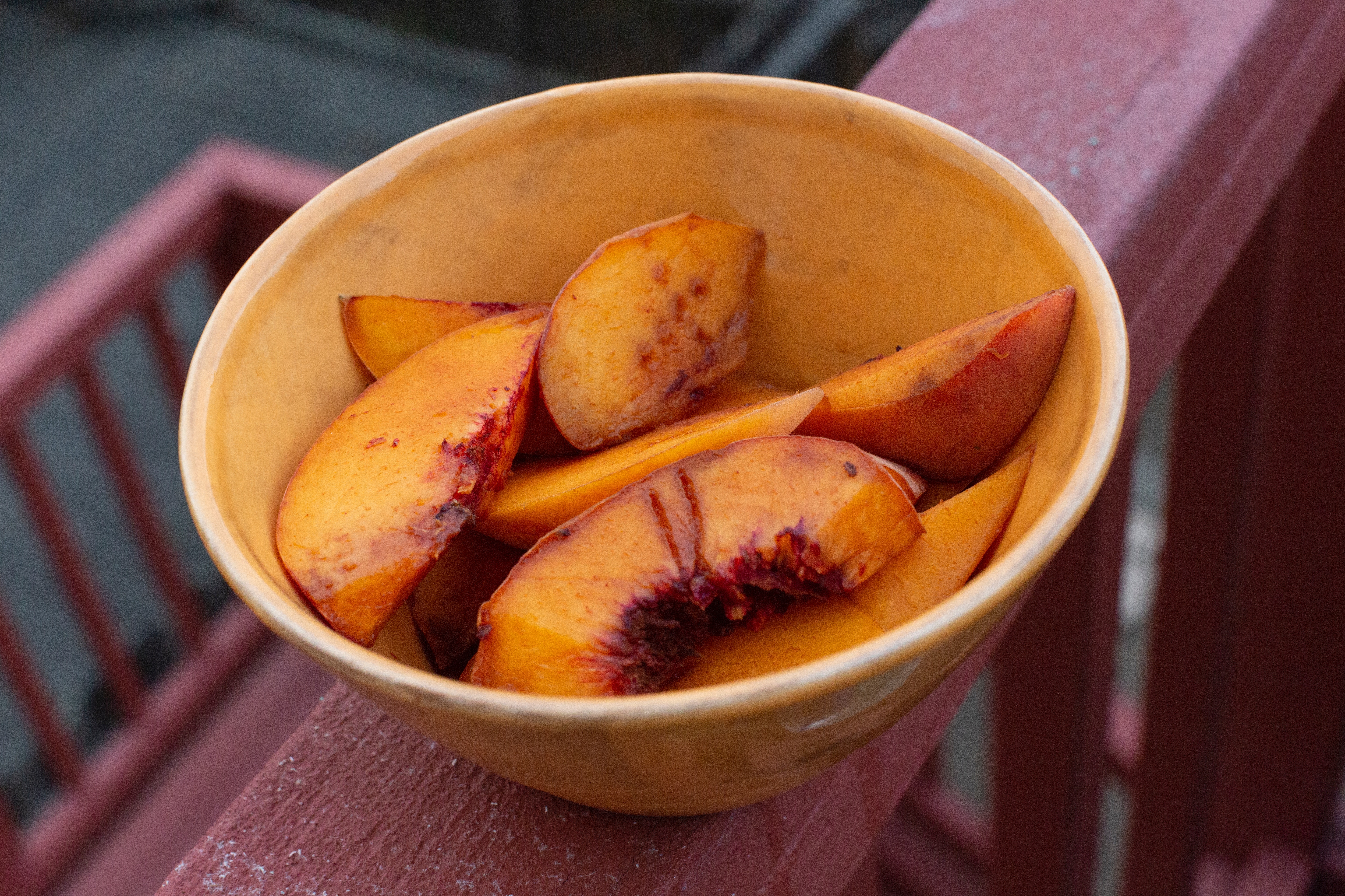 Blueberry and Peach Salsa
