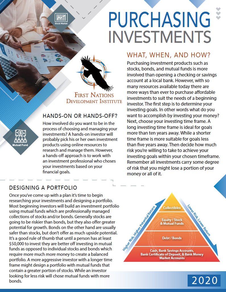 Purchasing Investments