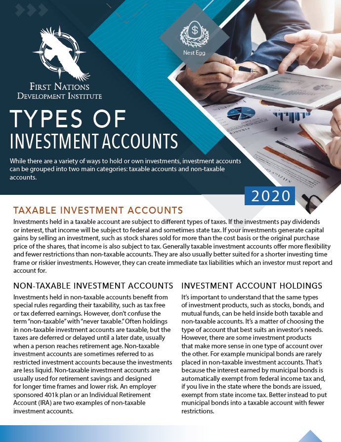 Types of Investment Accounts