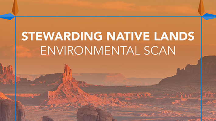Stewarding Native Lands Environmental Scan