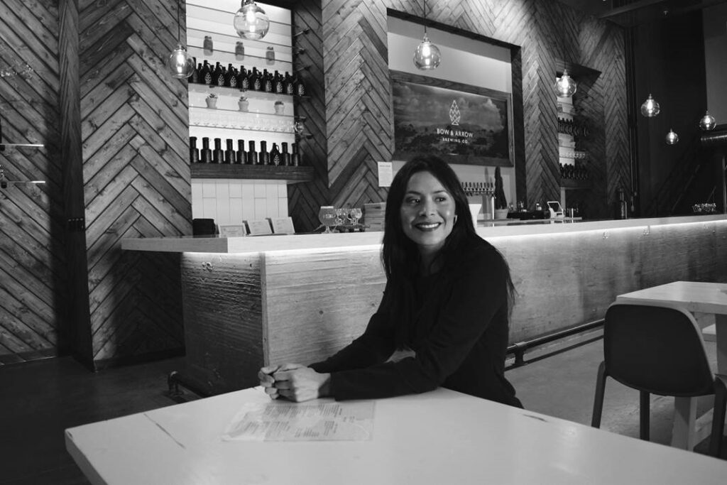 Shyla Sheppard at her new business — Bow & Arrow